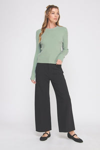 Little Bit Twisted Lightweight Sweater
