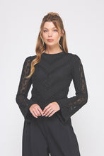 Load image into Gallery viewer, Miranda Mixed Lace Top
