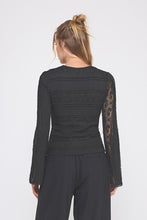 Load image into Gallery viewer, Miranda Mixed Lace Top
