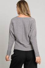 Load image into Gallery viewer, Cozy Elegance V-Neck Sweater
