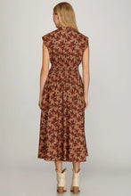 Load image into Gallery viewer, Vineyard Stroll Zip Front Dress
