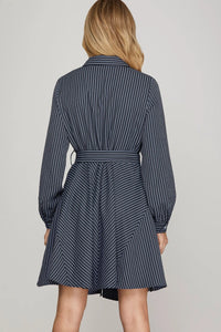 Elevated Striped Mini Dress