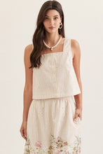 Load image into Gallery viewer, Me In Capri Striped Top
