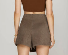 Load image into Gallery viewer, Star Suede Studded Mini Skort
