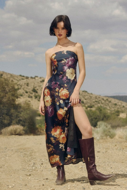 Nightfall Floral Maxi Dress
