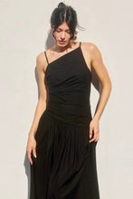 Load image into Gallery viewer, Midnight Magic Drop Waist Maxi Dress

