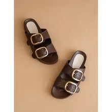 Load image into Gallery viewer, Desiree Woven Buckle Slide
