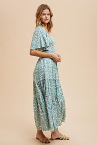 Spring Affair Floral Maxi Dress