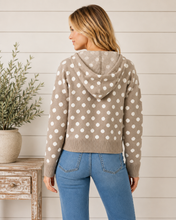 Load image into Gallery viewer, Spotted In Style Polka Dot Hoodie
