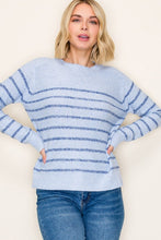 Load image into Gallery viewer, Soft Current Striped Sweater
