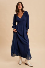 Load image into Gallery viewer, Riviera Romance Lace Panel Maxi Dress
