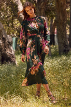 Load image into Gallery viewer, Classic Romance Floral Midi Dress
