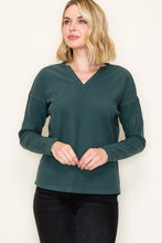 Load image into Gallery viewer, Coziest Ever V-Neck Pullover Top

