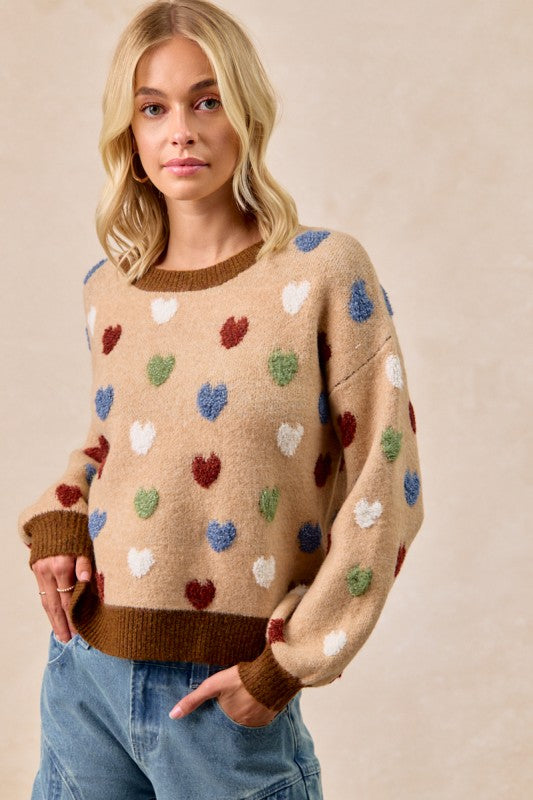 Queen Of Hearts Sweater
