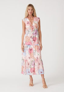 Sweet Nothings Floral Cap Maxi Dress