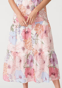 Sweet Nothings Floral Cap Maxi Dress