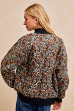 Load image into Gallery viewer, She's The One Floral Quilted Jacket
