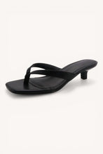 Load image into Gallery viewer, Brat Kitten Heel Thong Sandal
