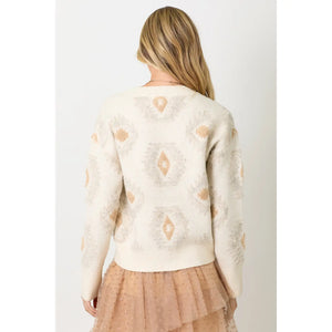 Good Things Aztec Pattern Cardigan