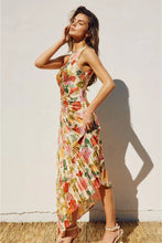 Load image into Gallery viewer, Luxembourg Garden Floral Asymmetrical Dress
