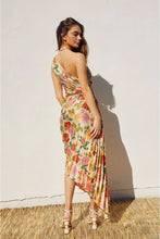 Load image into Gallery viewer, Luxembourg Garden Floral Asymmetrical Dress
